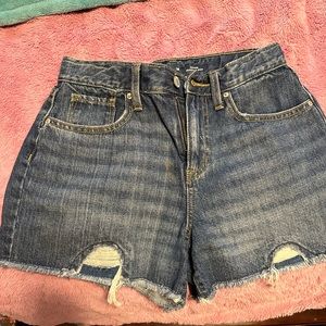 Old Navy Girls Size 16 High Rise Denim Shorts